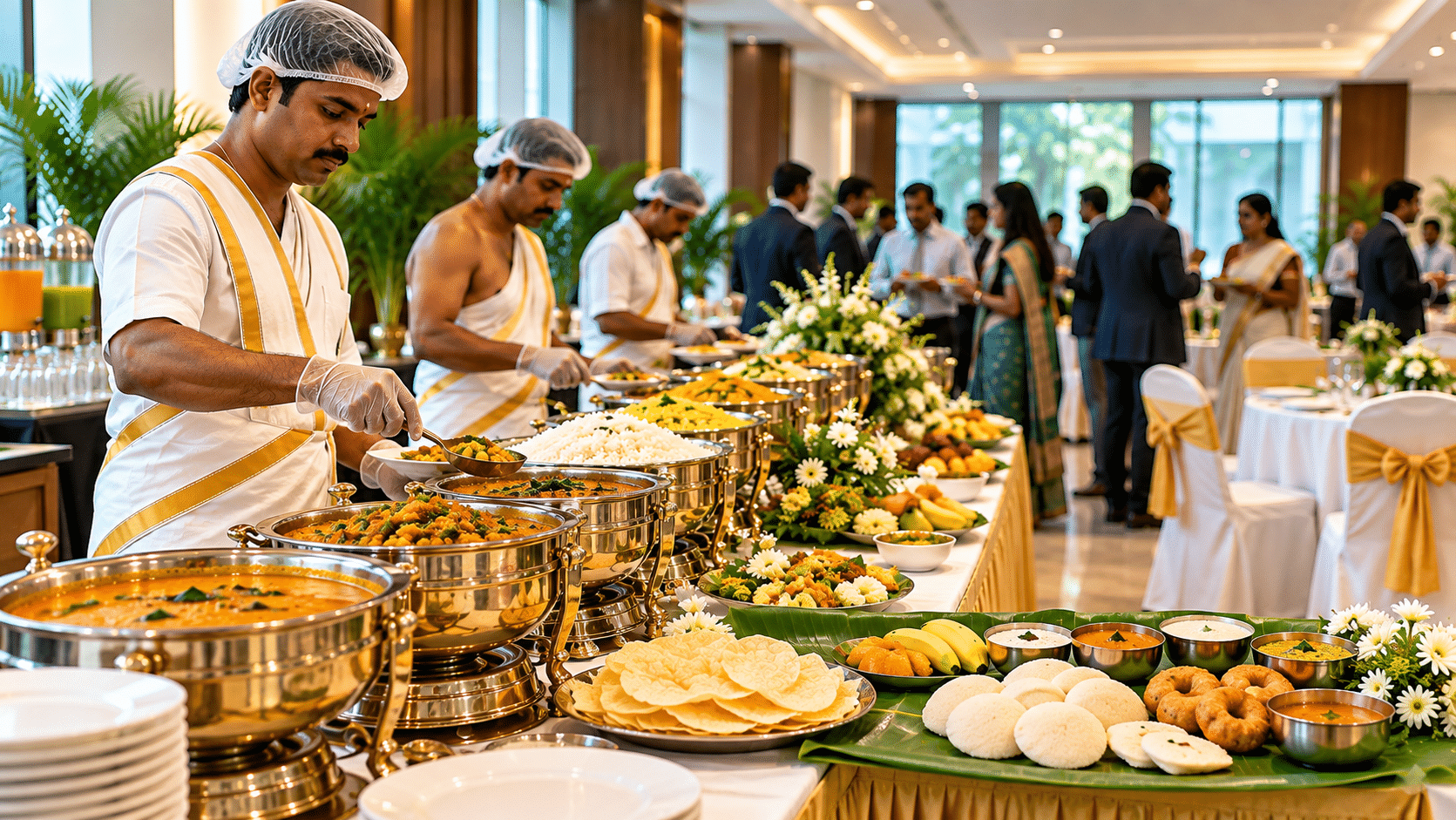 Brahmin catering menu and service guide for corporate events in Chennai