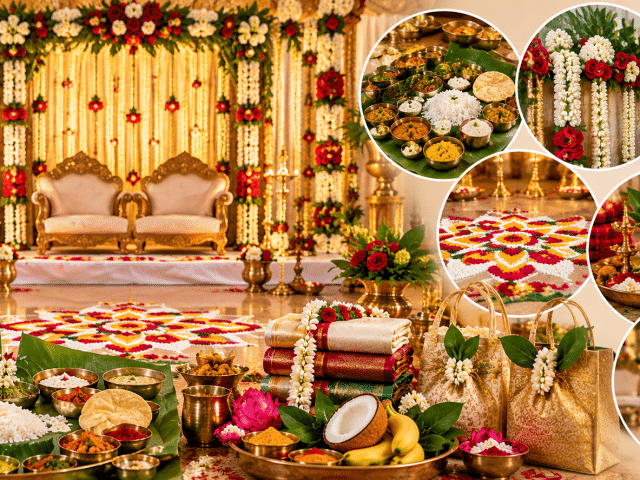 What Services Are Needed for a Traditional South Indian Engagement?